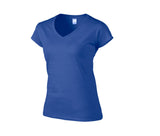 Tee-shirt col V femme - GILDAN - #GN647