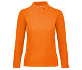 Polo manches longues femme - B&C - #ID1LW