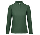 Polo manches longues femme - B&C - #ID1LW