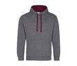 CHARCOAL / BURGUNDY