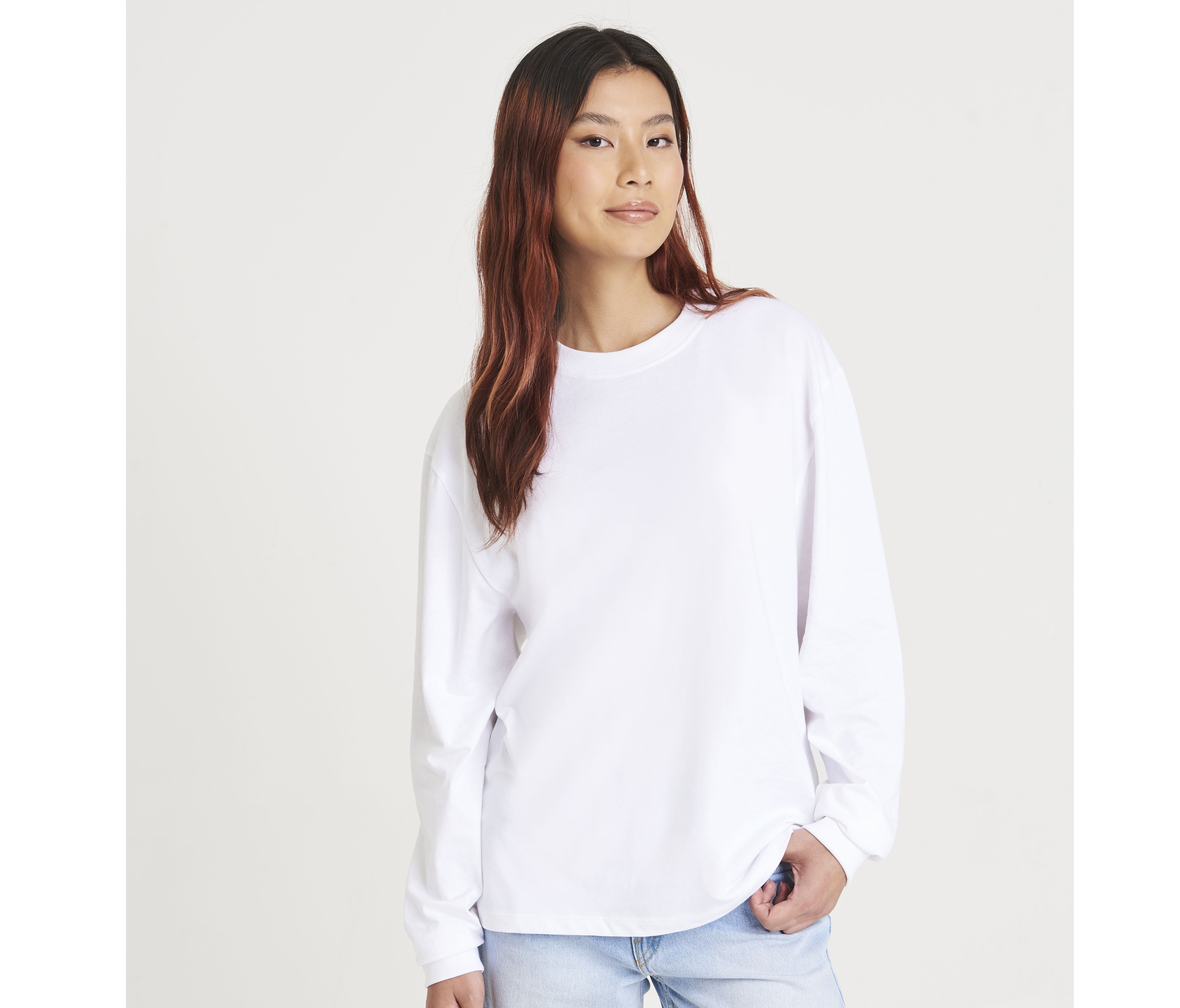 Tee-shirt manches longues moderne 190 - JUST T'S - #JT019