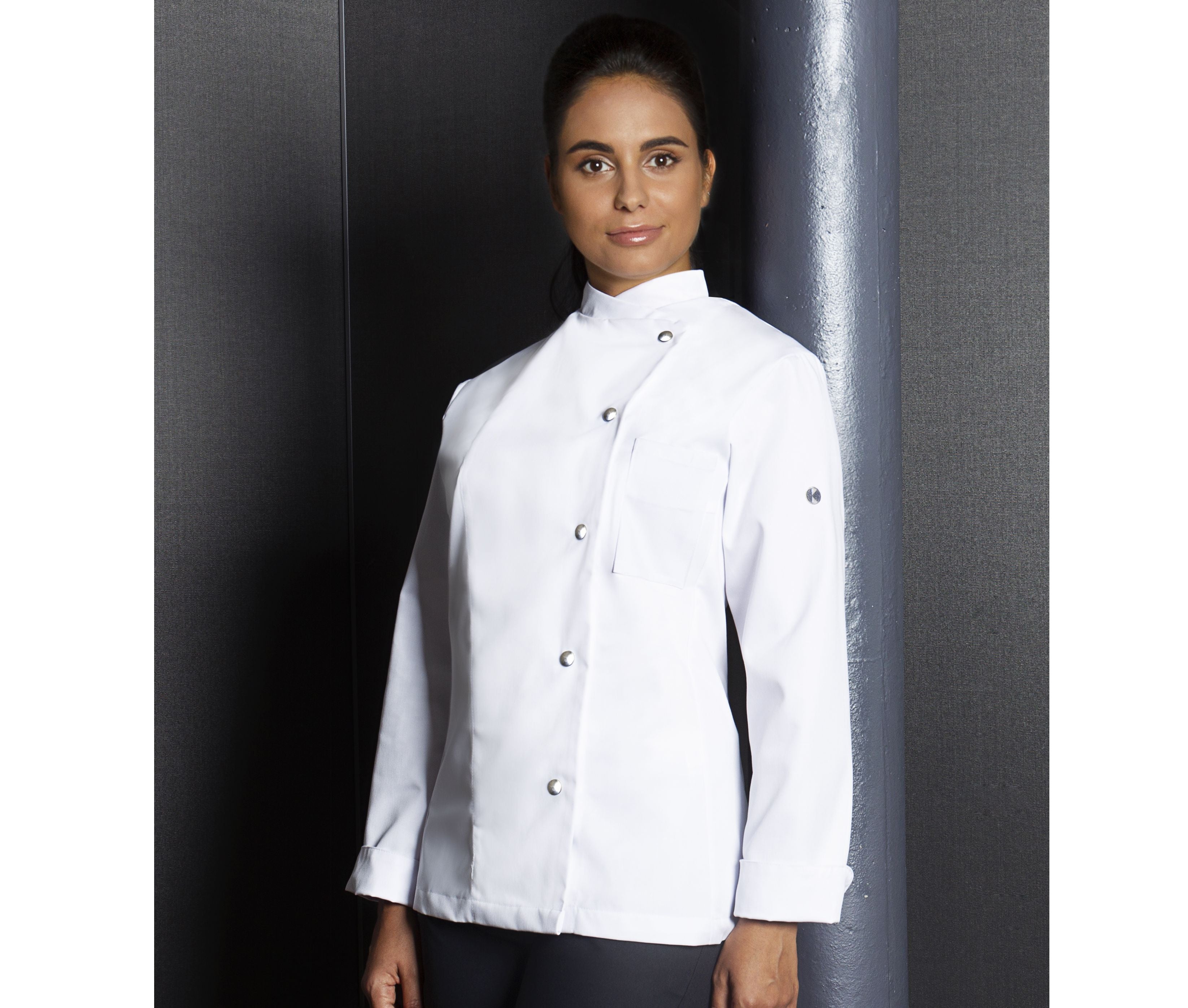 Veste de cuisine femme Larissa - KARLOWSKY - #KYJF3