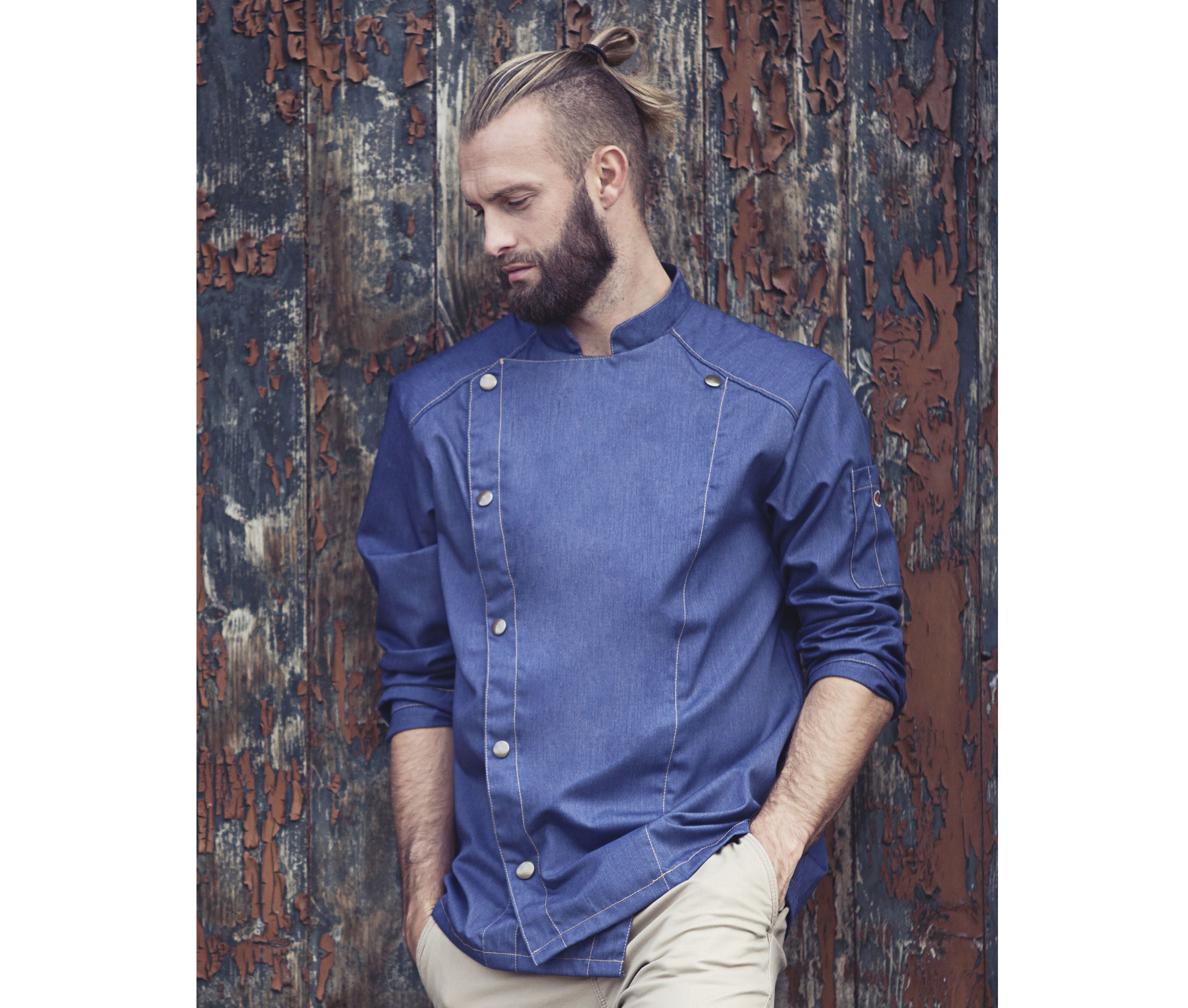 Veste de cuisine Jeans-Style - KARLOWSKY - #KYJM24