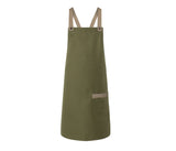 Tablier à bavette Urban-Look avec bretelles croisées et poche - KARLOWSKY - #KYLS38