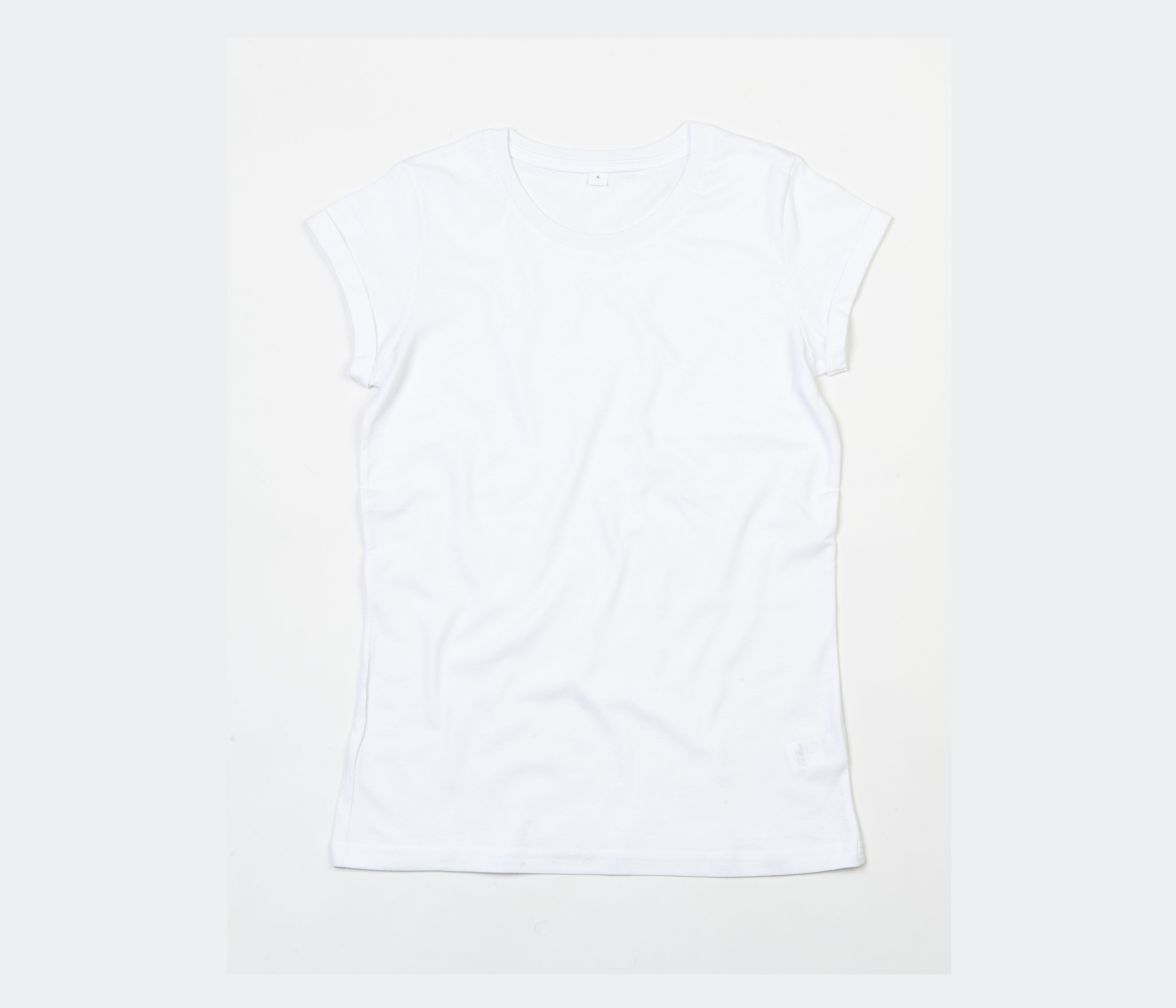 Tee-shirt femme manches roulées - MANTIS - #MT081