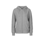 Sweat capuche zippé femme - NEUTRAL - #O83301