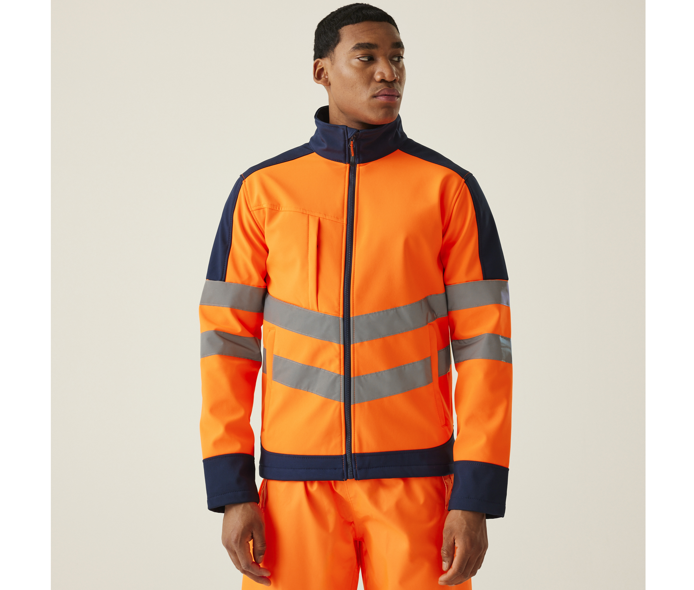 Veste Softshell 3 couches visibilité augmentée - REGATTA - #RGA625