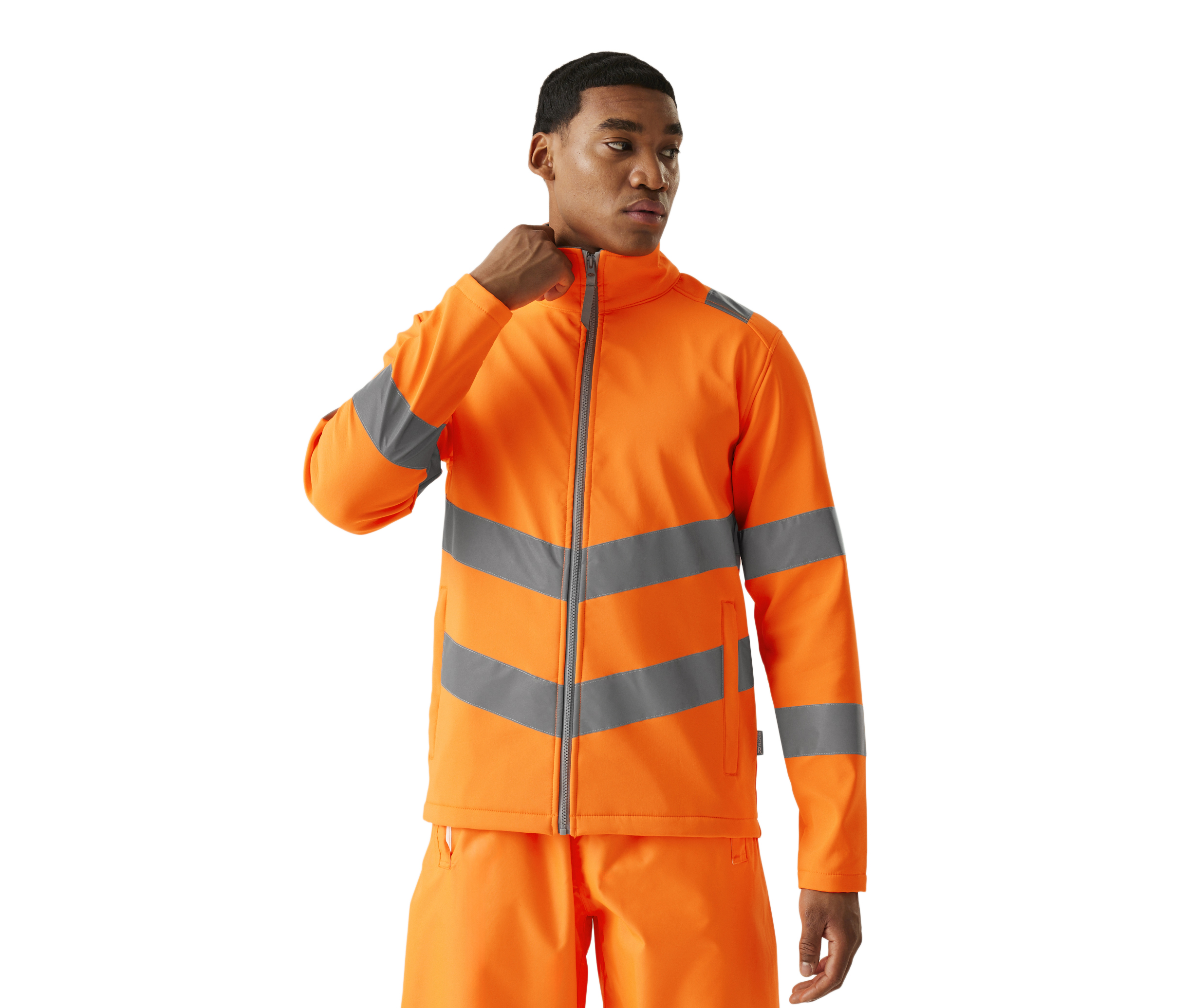 Veste Softshell 2 couches visibilité augmentée - REGATTA - #RGA712