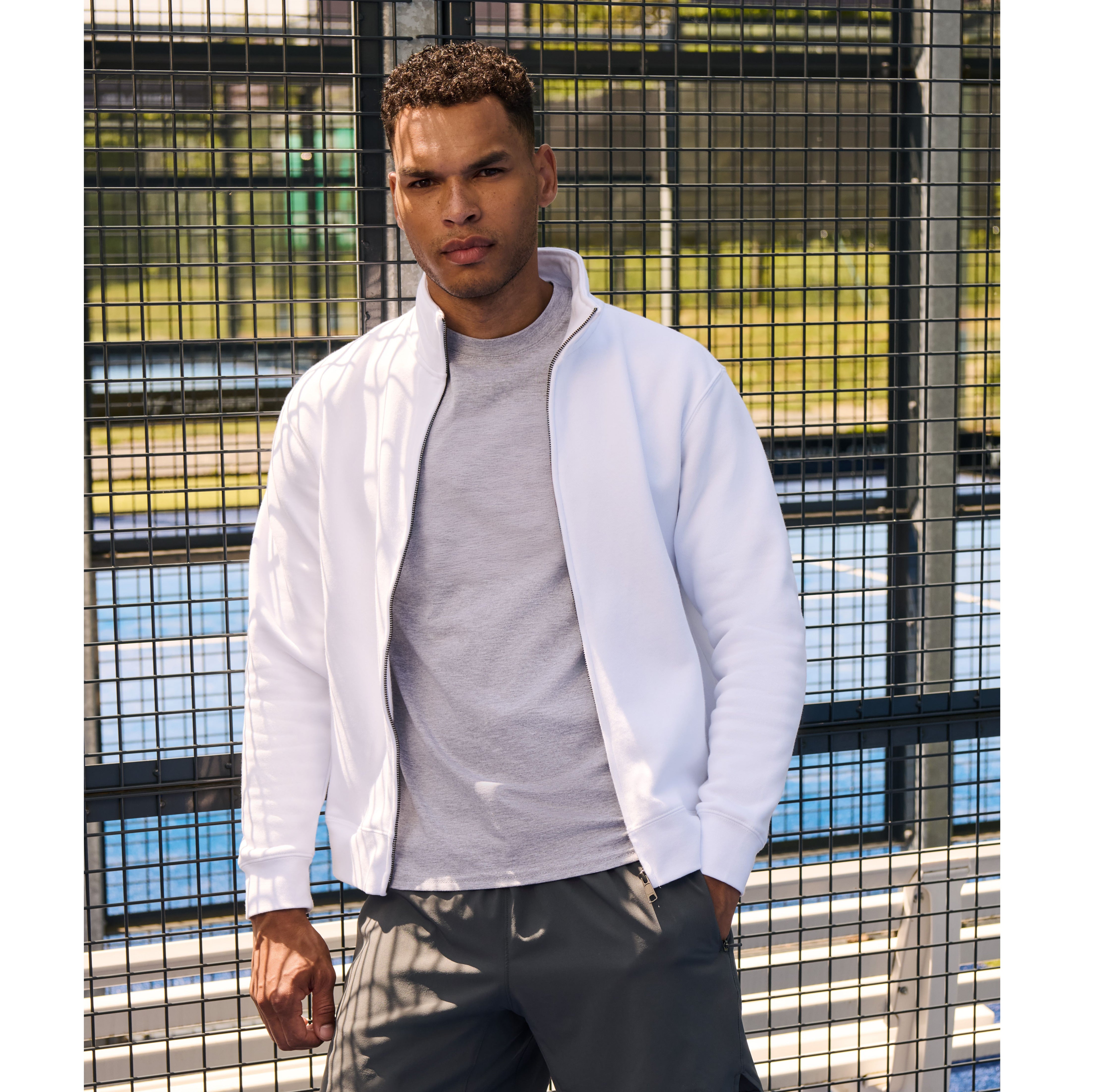 Sweat homme grand zip - RUSSELL ATHLETIC® - #RU267M