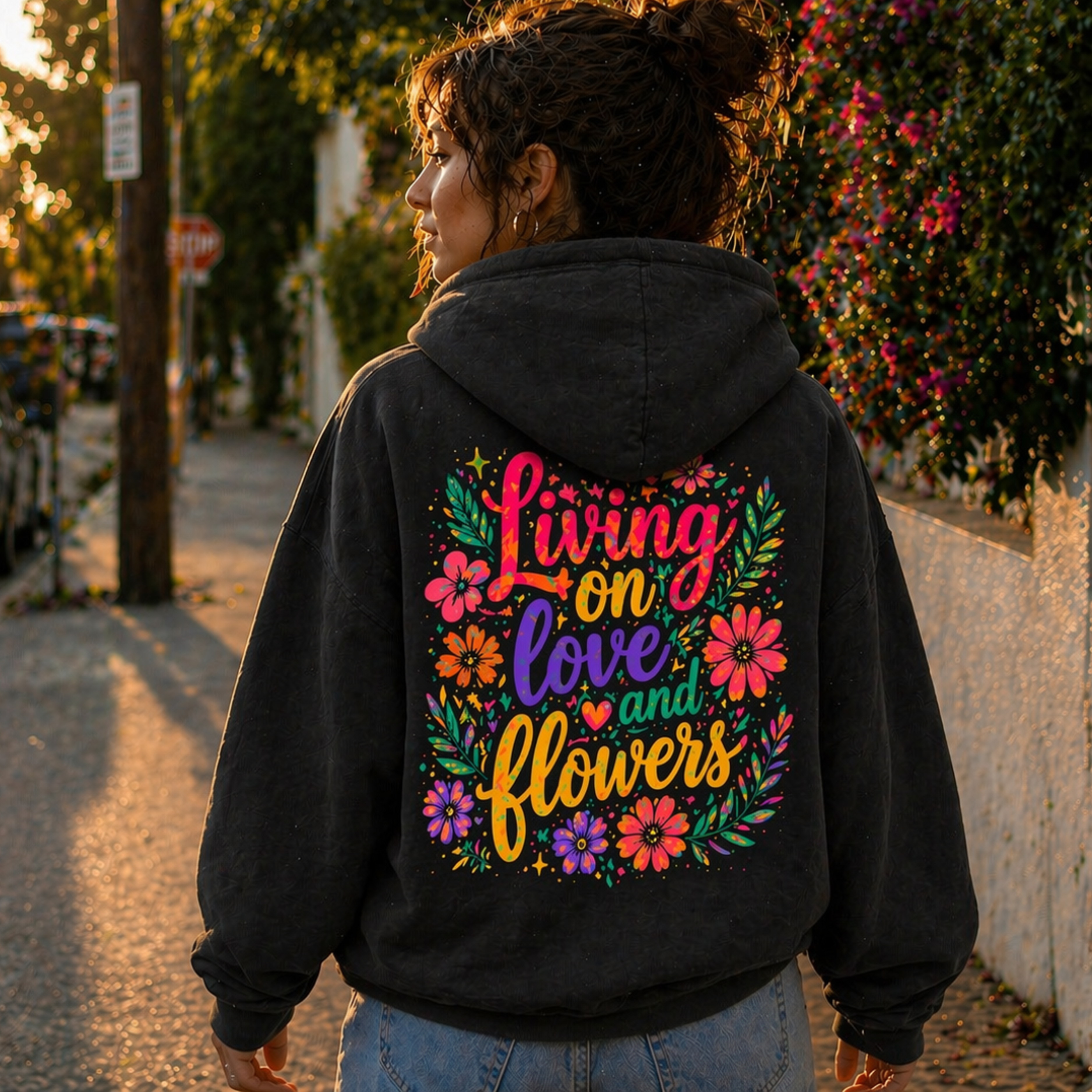 Sweat à capuche personnalisé avec transfert DTF MAXGAMUT couleurs flash