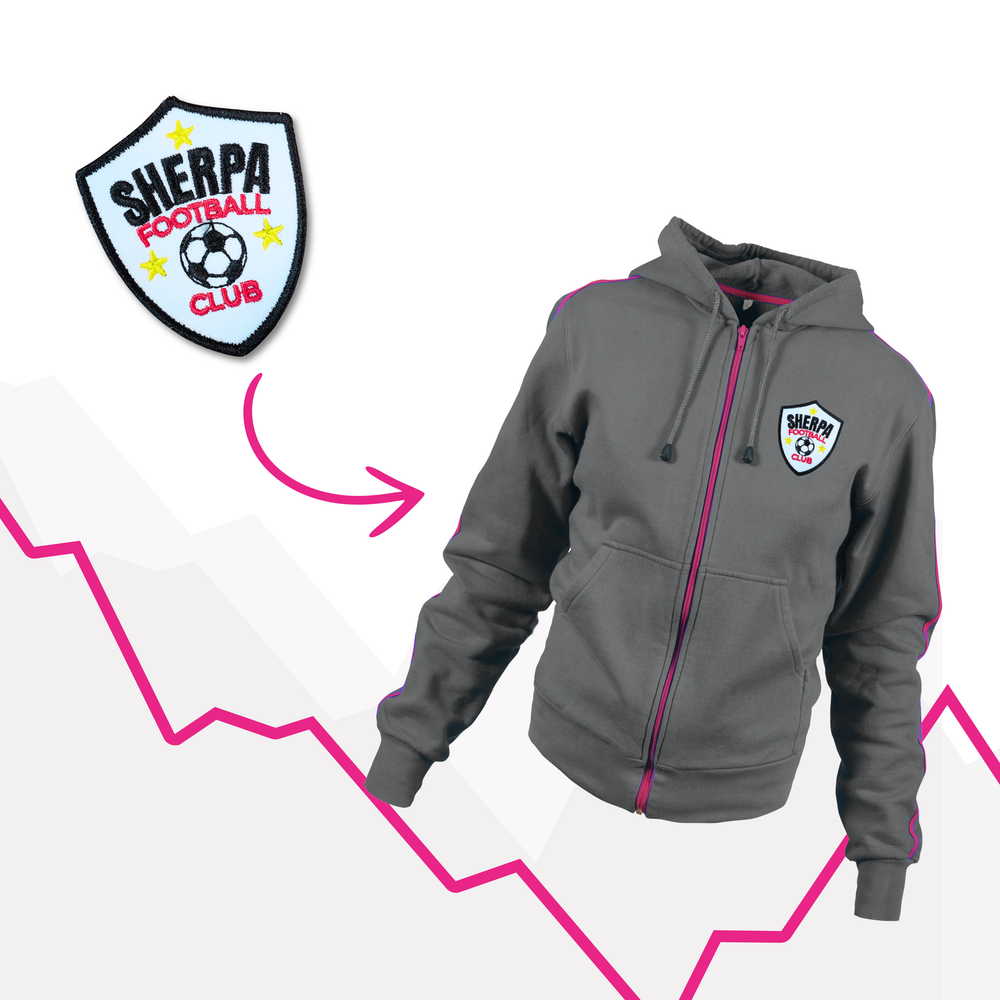 Écusson brodé personnalisé – SherPATCH