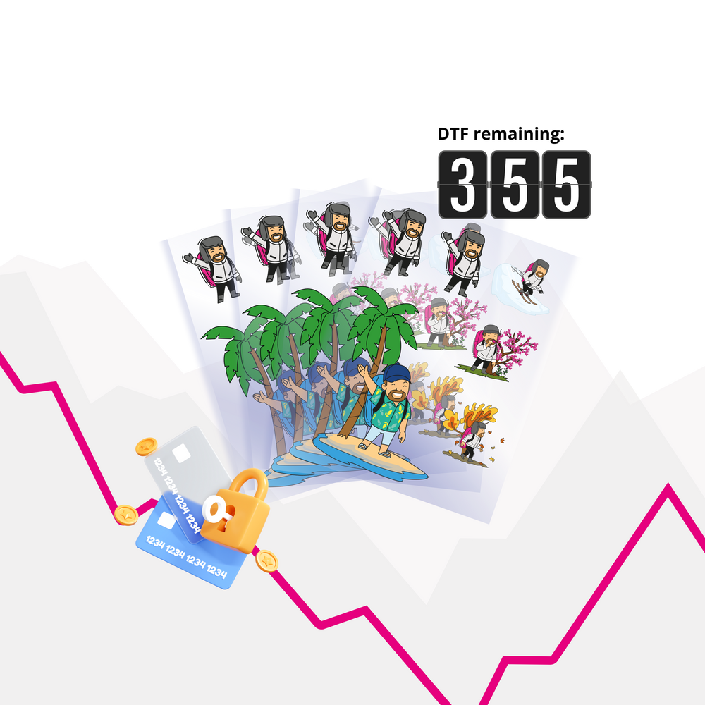 Forfait d'impression stickers 3D PRO prépayé