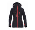 BLACK / BRIGHT RED