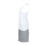 WHITE/HEATHER GREY