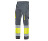 GREY/FLUO YELLOW