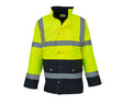HI VIS YELLOW/NAVY